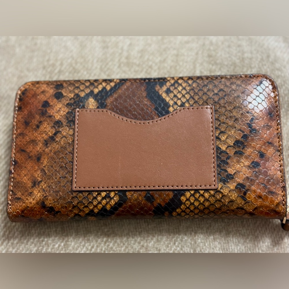Tory Burch Tan and Brown Snake Print Crossbody Bag Set - Picture 9 of 10